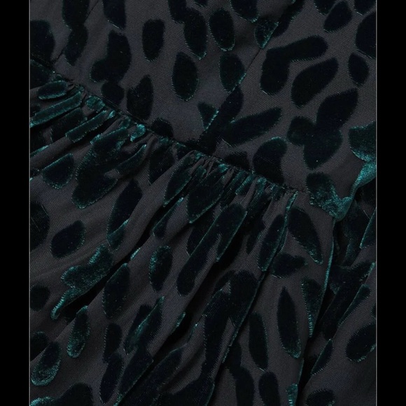 Toccin teal women’s Doris draped mini dress - Picture 10 of 10